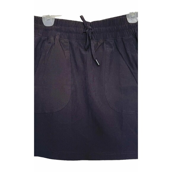 90 Degree by Reflex Womens Black Skirt Tennis Golf Drawstring Sporty Size Small - Picture 3 of 12